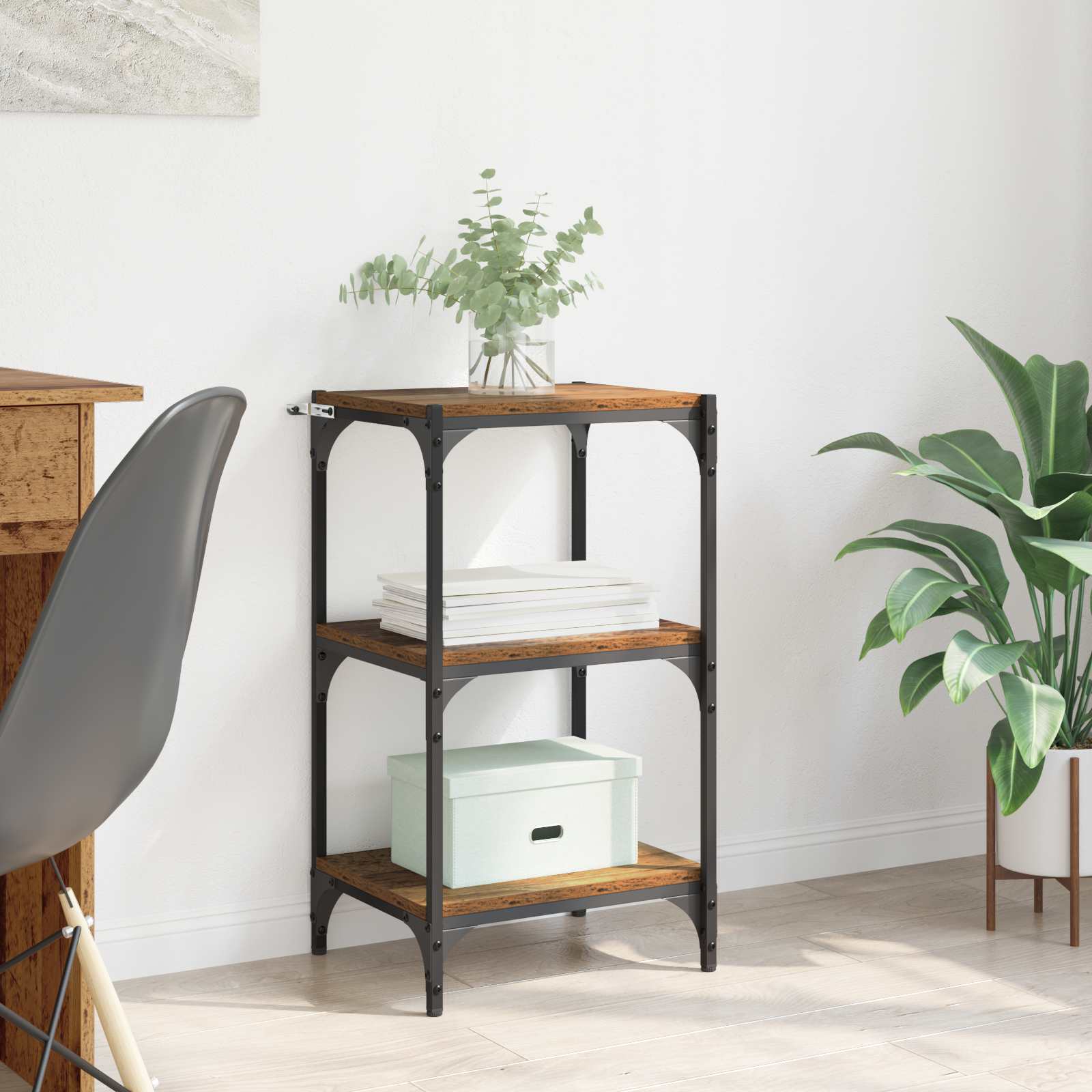 Bücherregal Altholz 40 x 33 x 70,5 cm Holzwerkstoff