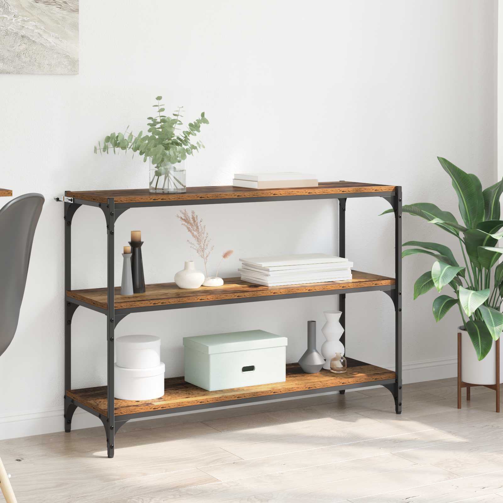 Bücherregal Altholz 100 x 33 x 70,5 cm Holzwerkstoff
