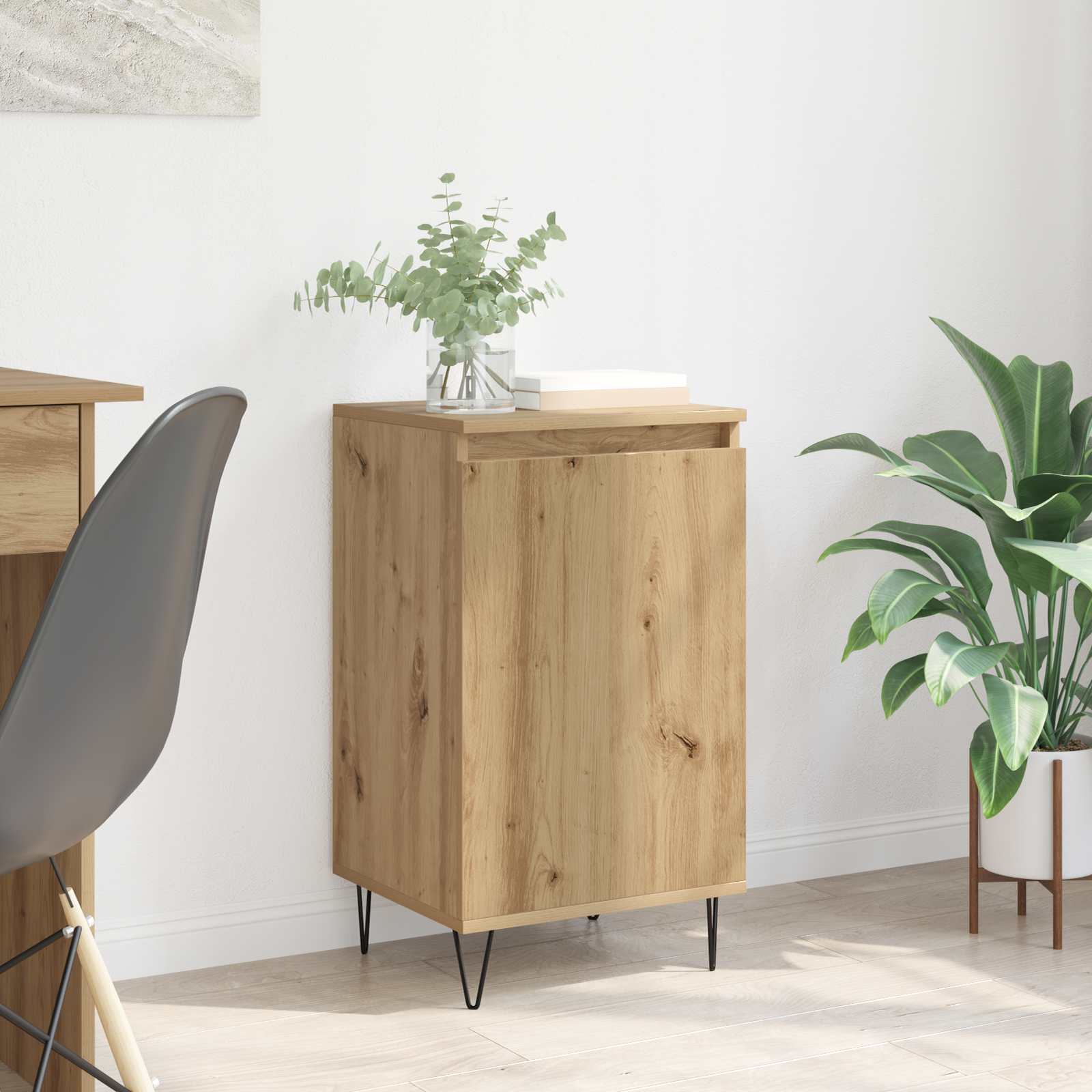 Sideboard Artisan-Eiche 40 x 35 x 70 cm Holzwerkstoff