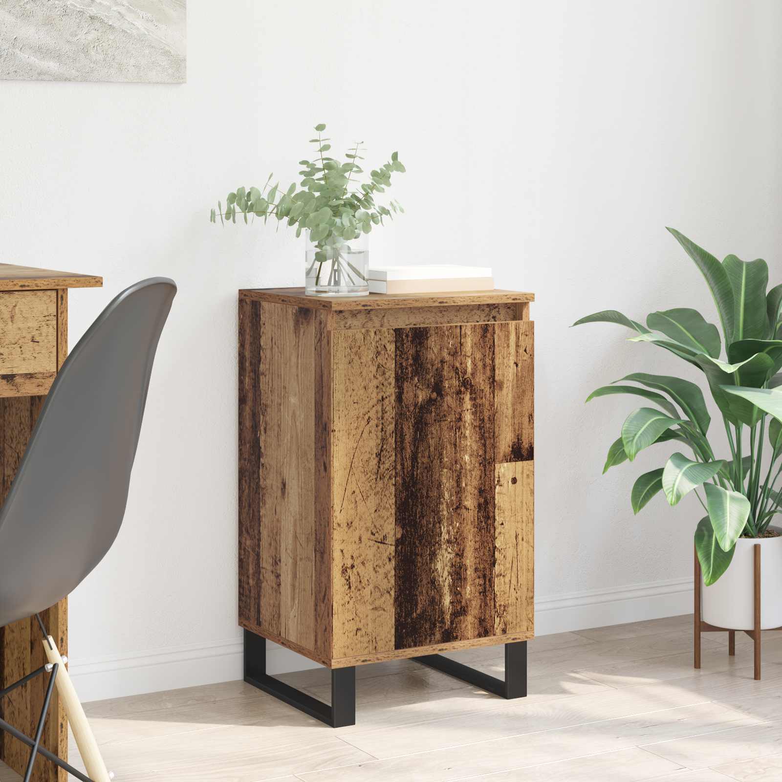 Sideboard Altholz 40 x 35 x 70 cm Holzwerkstoff