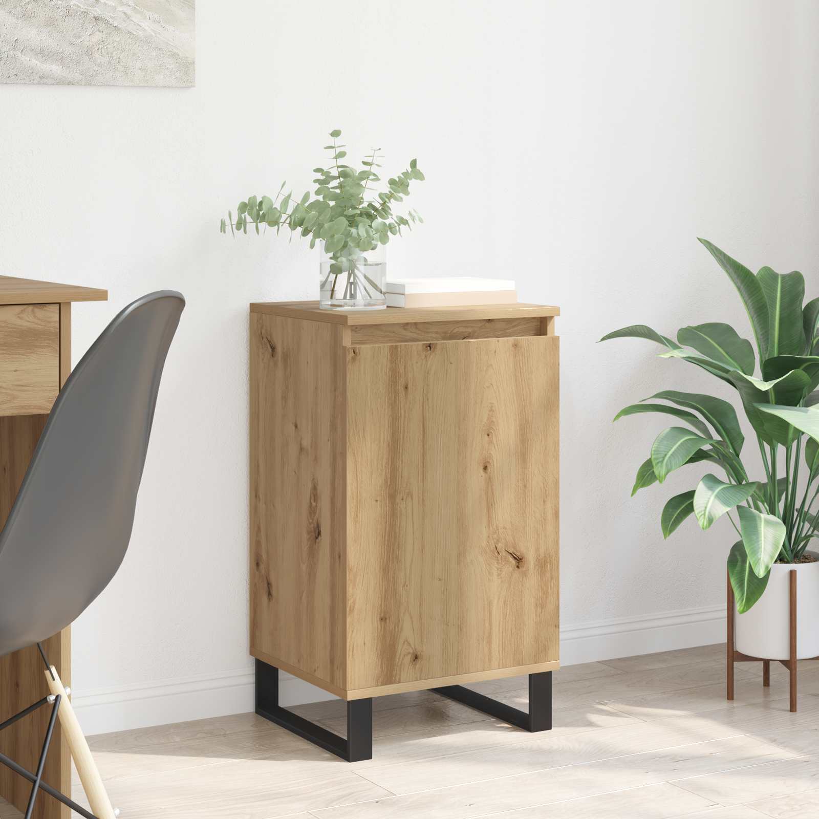 Sideboard Artisan-Eiche 40 x 35 x 70 cm Holzwerkstoff