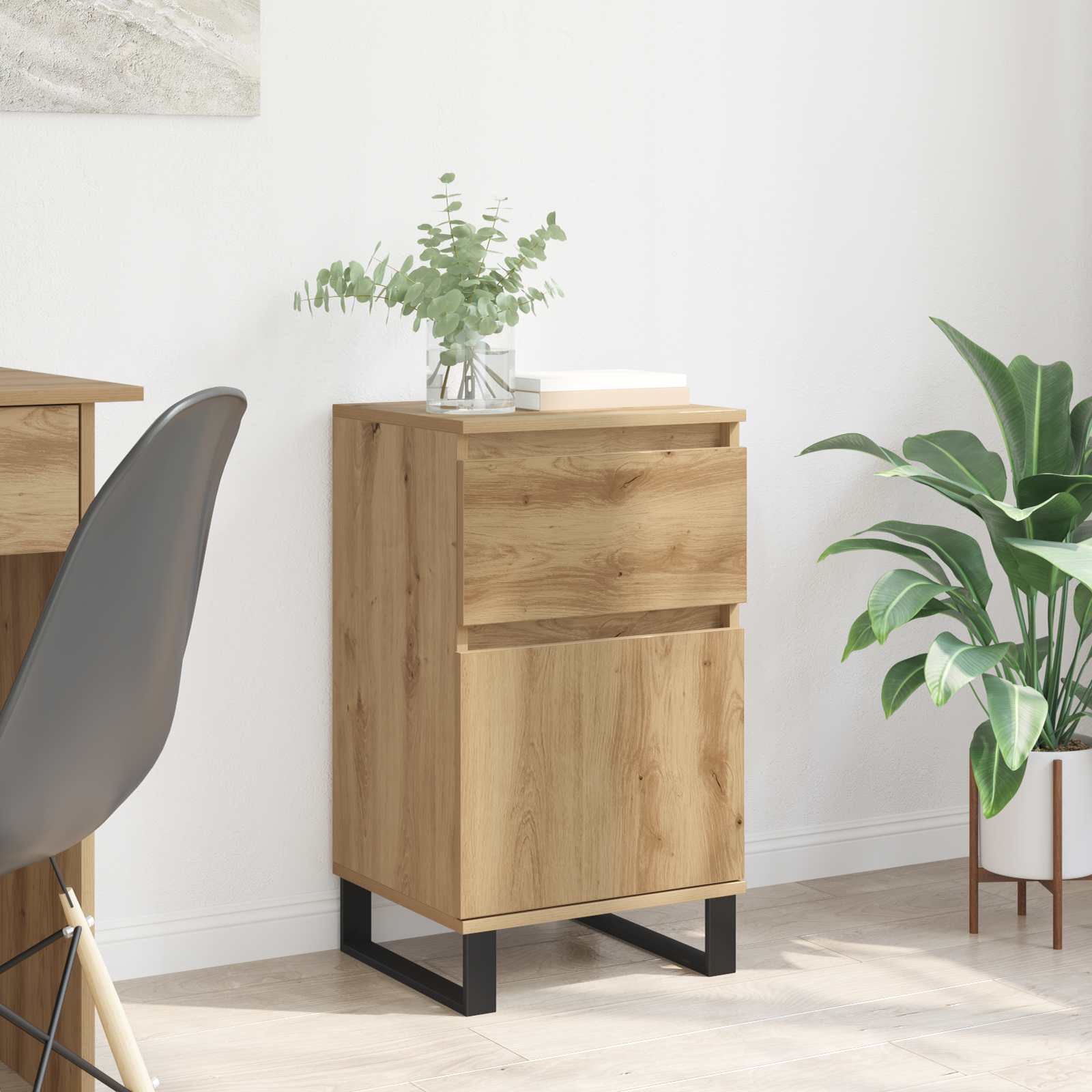 Sideboard Artisan-Eiche 35 x 40 x 70 cm Holzwerkstoff