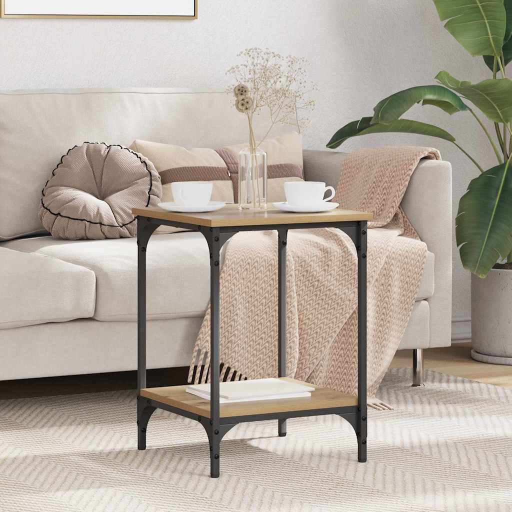 Couchtisch Artisan-Eiche 40 x 40 x 55 cm Holzwerkstoff