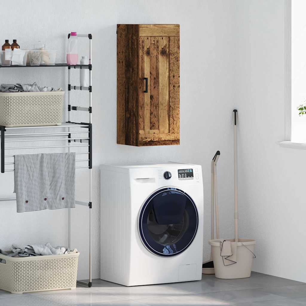 Wandschrank Altholz 34,5 x 34 x 90 cm Holzwerkstoff