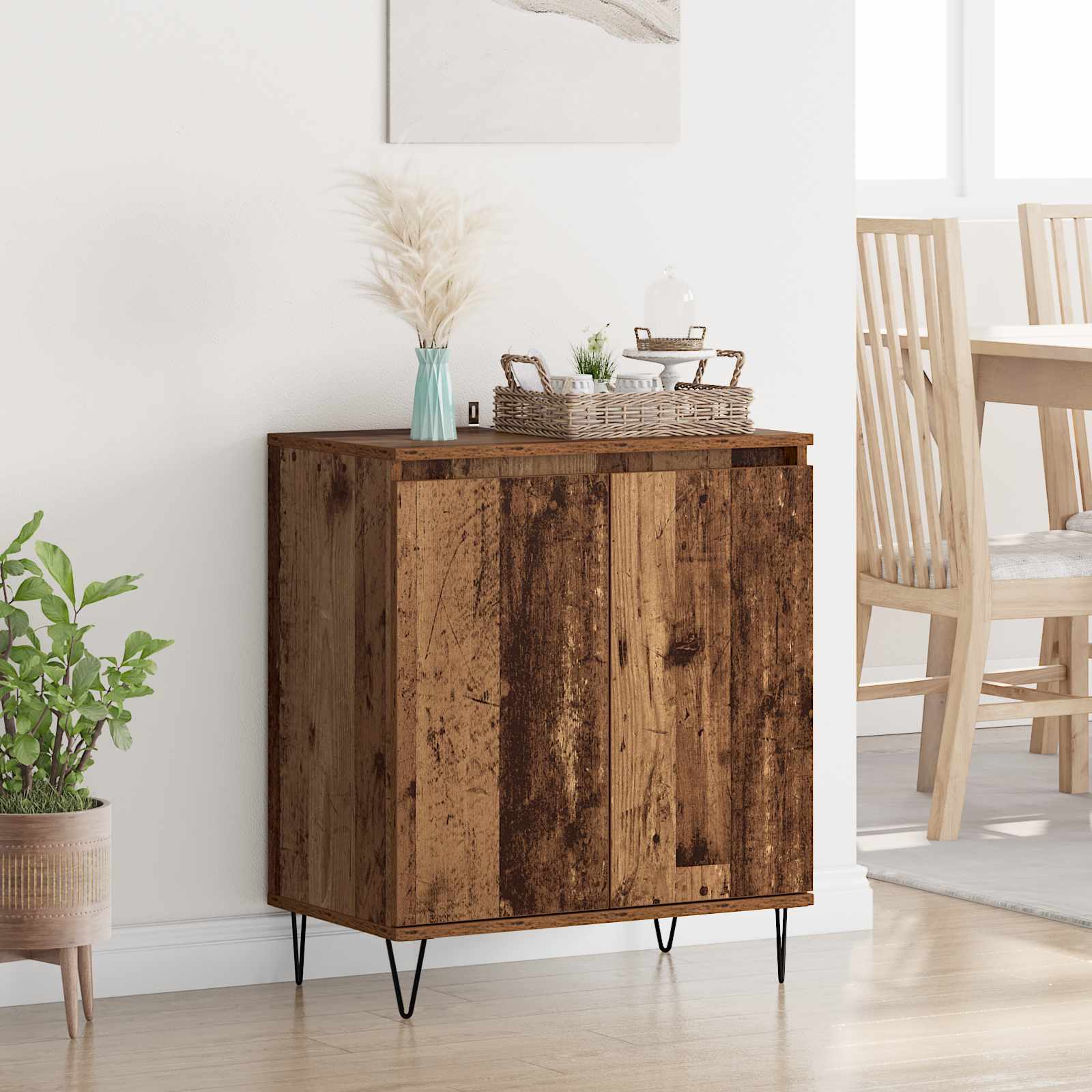 Sideboard Altholz 60 x 35 x 70 cm Holzwerkstoff