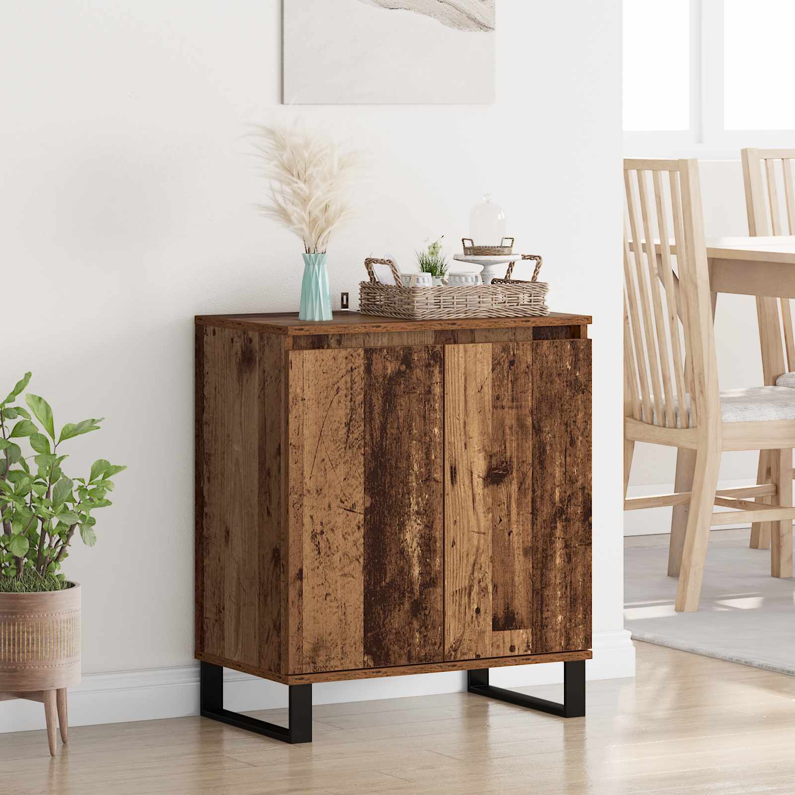 Sideboard Altholz 60 x 35 x 70 cm Holzwerkstoff
