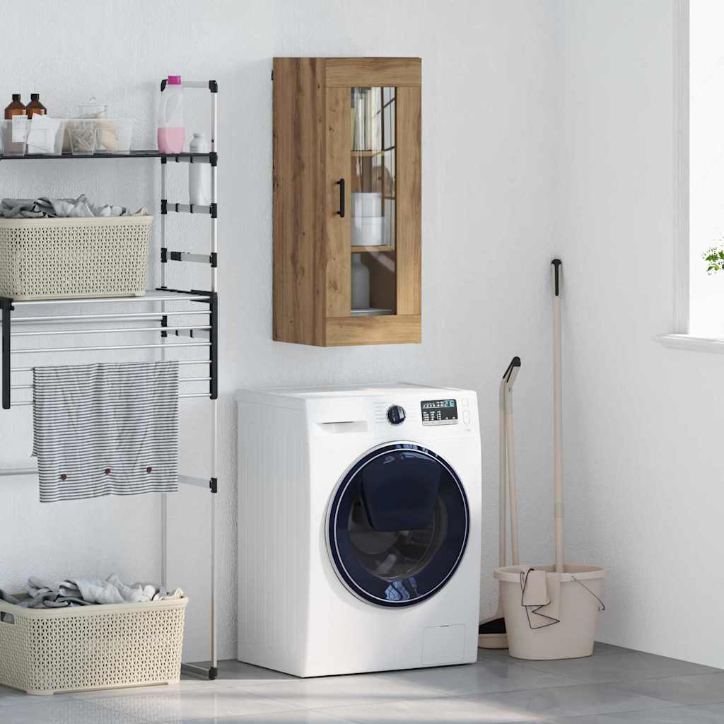 Wandschrank Artisan-Eiche 34,5 x 34 x 90 cm