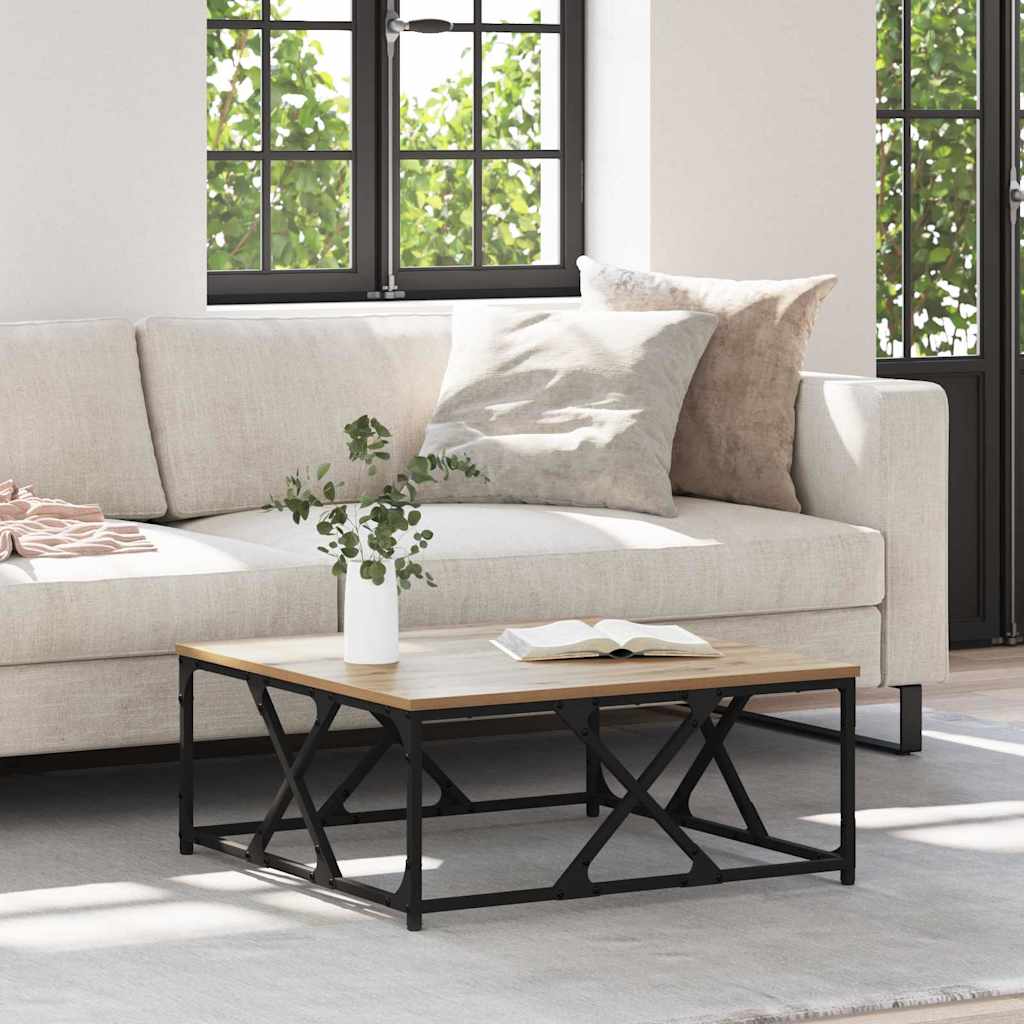 Couchtisch Artisan-Eiche 70 x 70 x 30 cm Holzwerkstoff