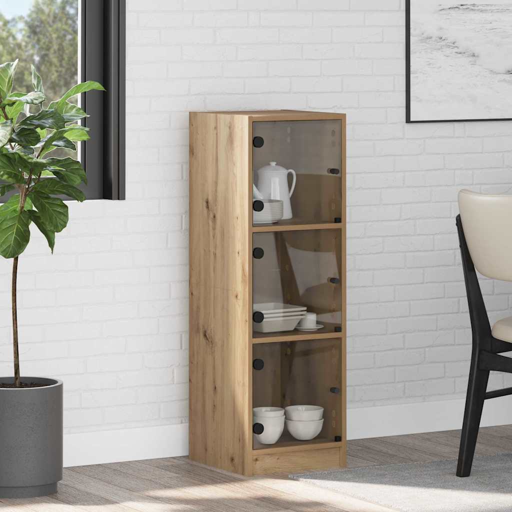 Highboard Artisan-Eiche 35 x 37 x 109 cm Holzwerkstoff