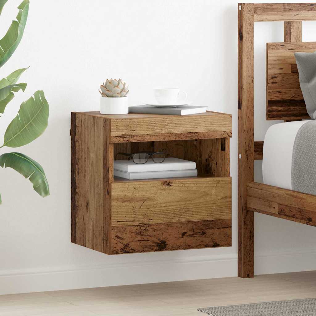 TV-Wandschrank 40 x 30 x 40 cm Altholz Holzwerkstoff