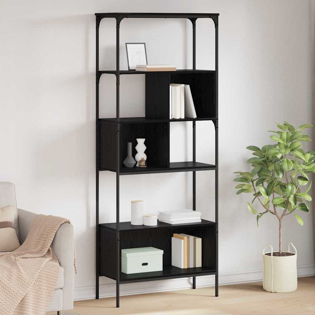Bücherregal 7 Ebenen 76 x 33 x 188,5 cm Holzwerkstoff