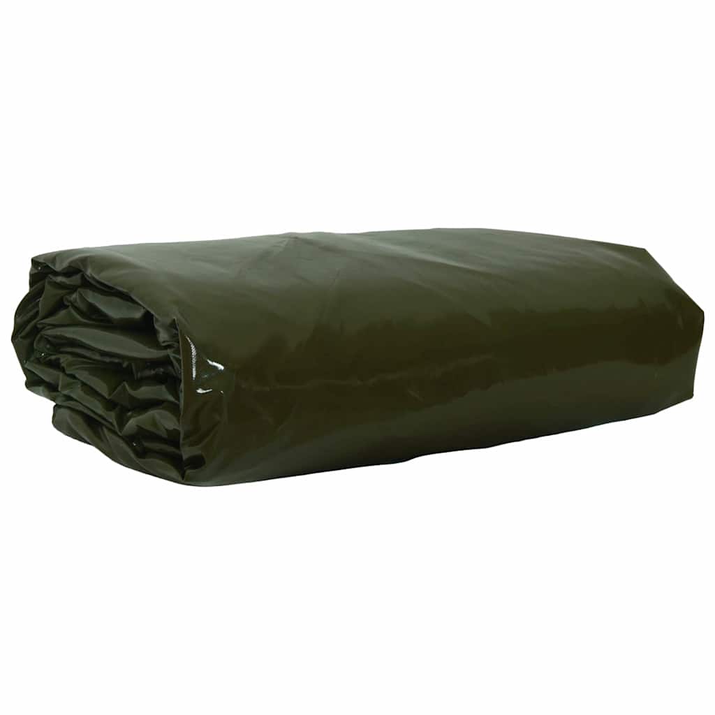 Plane 650g / m² Olivgrün 3 x 5 m Canvas mit PVC-Beschichtung