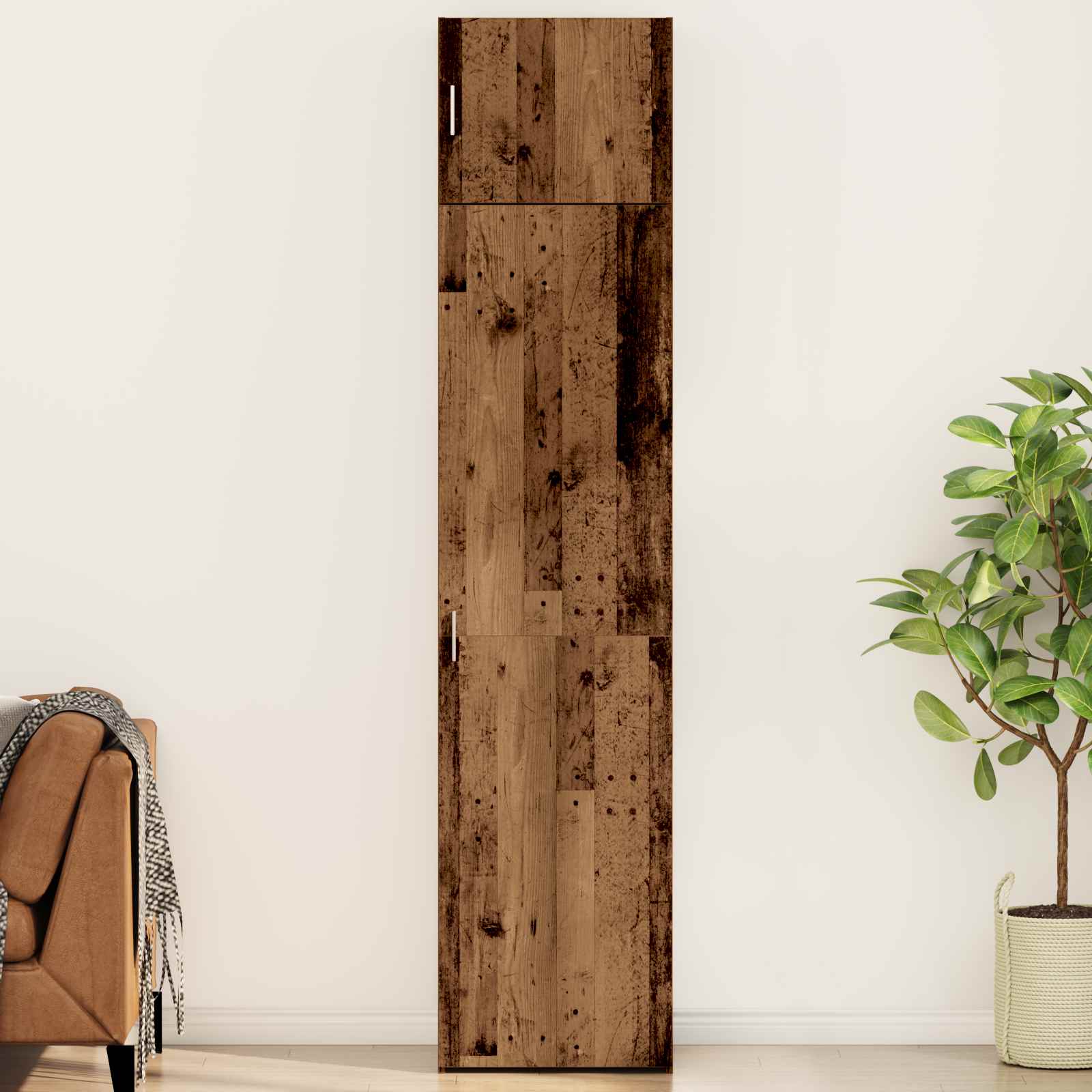 Sideboard 2 stk. Altholz 50 x 41 x 225 cm