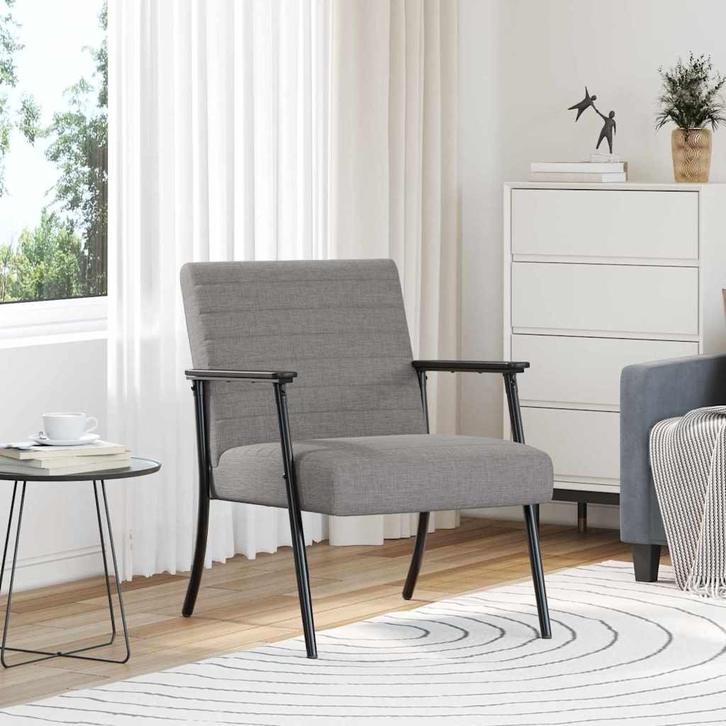 Sessel Taupe Stoff