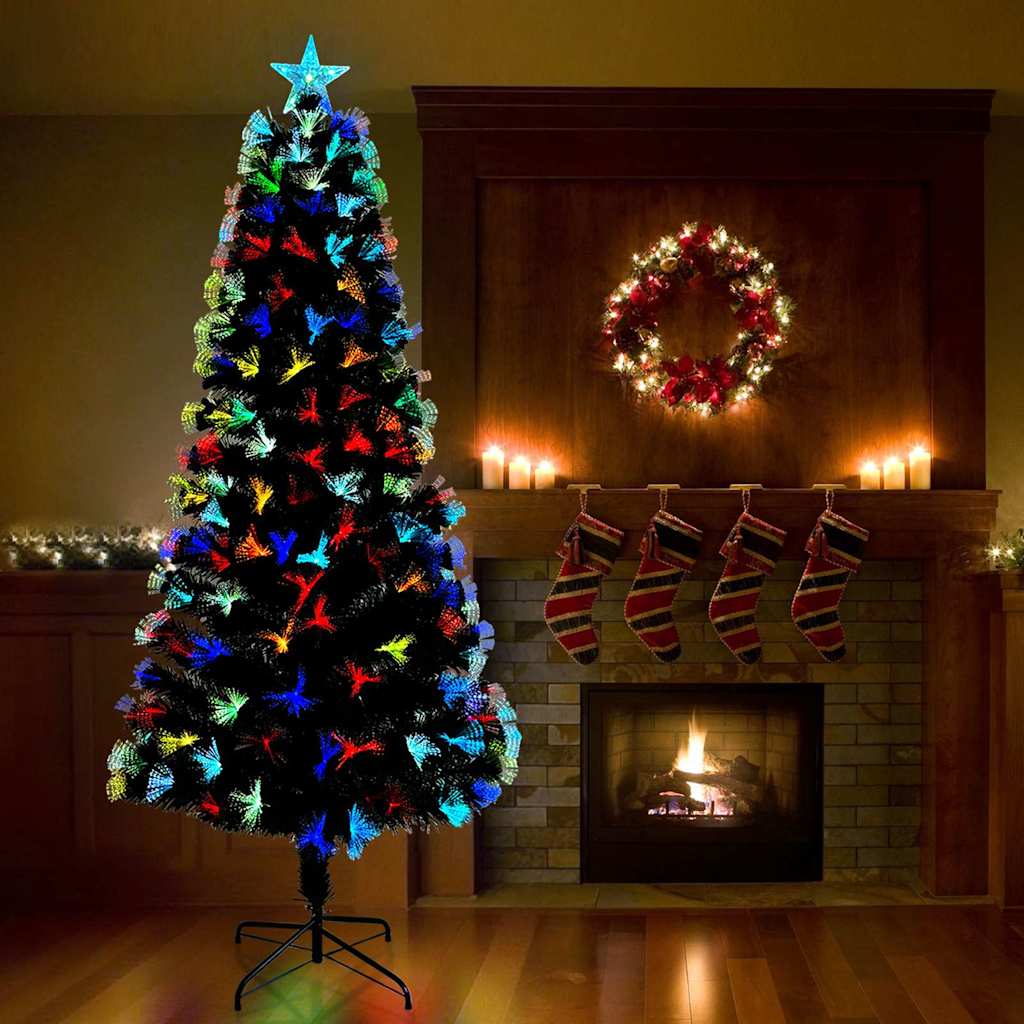 Künstlicher Weihnachtsbaum Grün 210 cm PVC