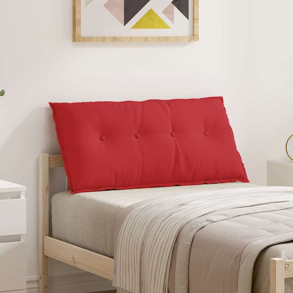 Rücken Kissen Rot 100 x 19 x 50 cm Stoff