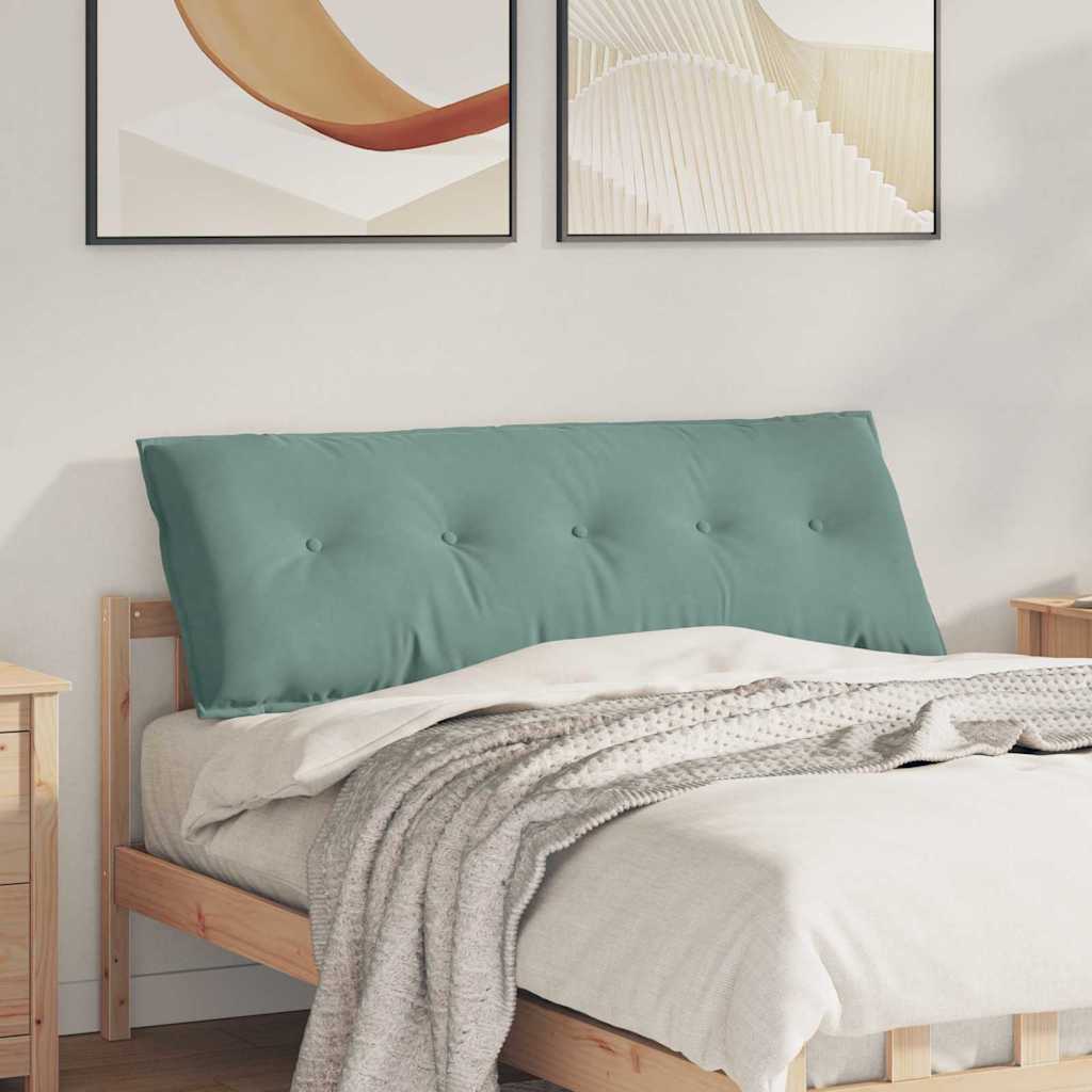 Rücken Kissen Meergrün 140 x 50 cm Cordstoff