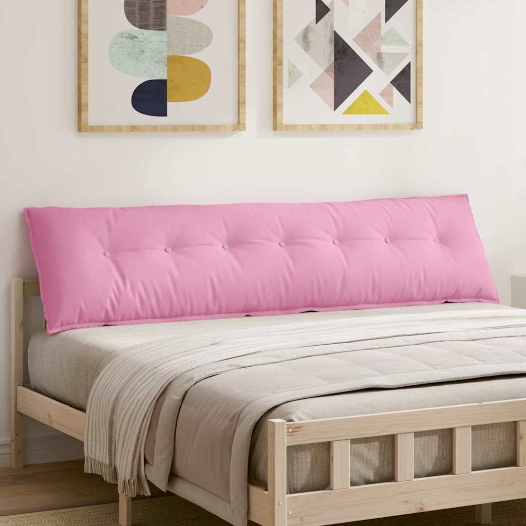 Rücken Kissen Rosa 200 x 19 x 50 cm Stoff