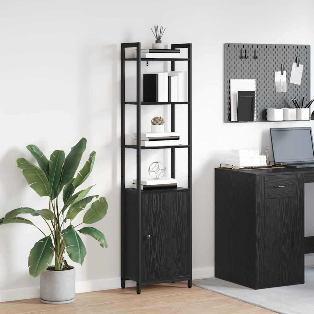 Bücherregal 6 Ebenen 40 x 24 x 161 cm Holzwerkstoff