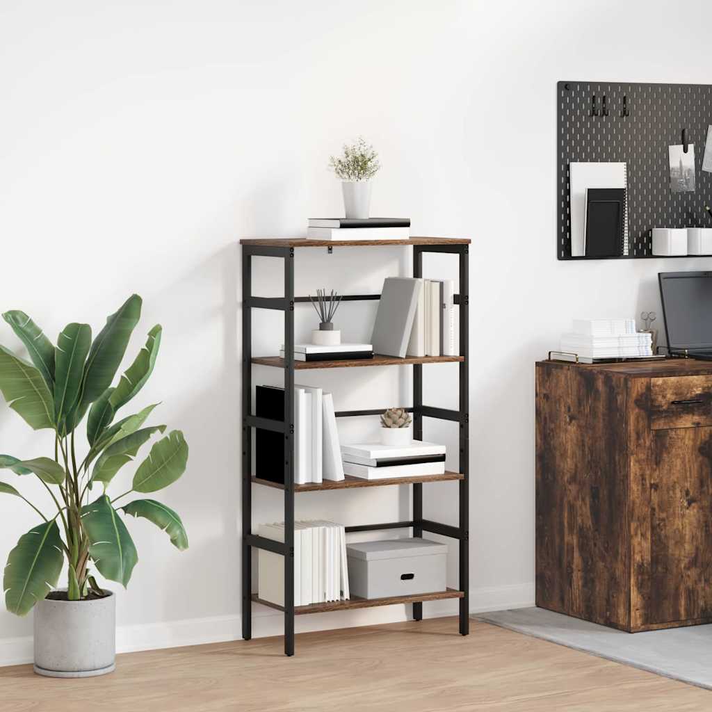 Bücherregal 3 Ebenen 60 x 29,5 x 115 cm Holzwerkstoff