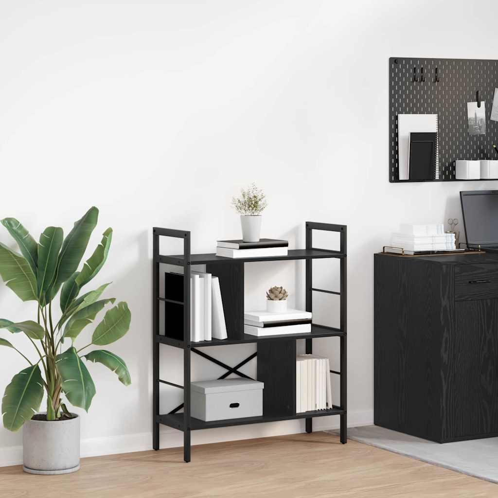 Bücherregal 5 Ebenen 75 x 30 x 91 cm Holzwerkstoff