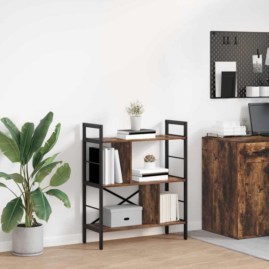 Bücherregal 5 Ebenen 75 x 30 x 91 cm Holzwerkstoff