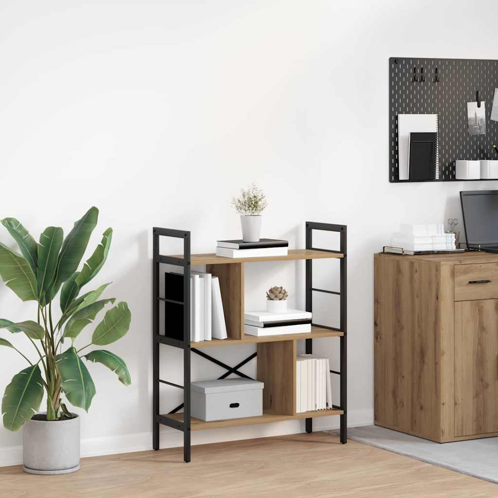 Bücherregal 5 Ebenen 75 x 30 x 91 cm Holzwerkstoff