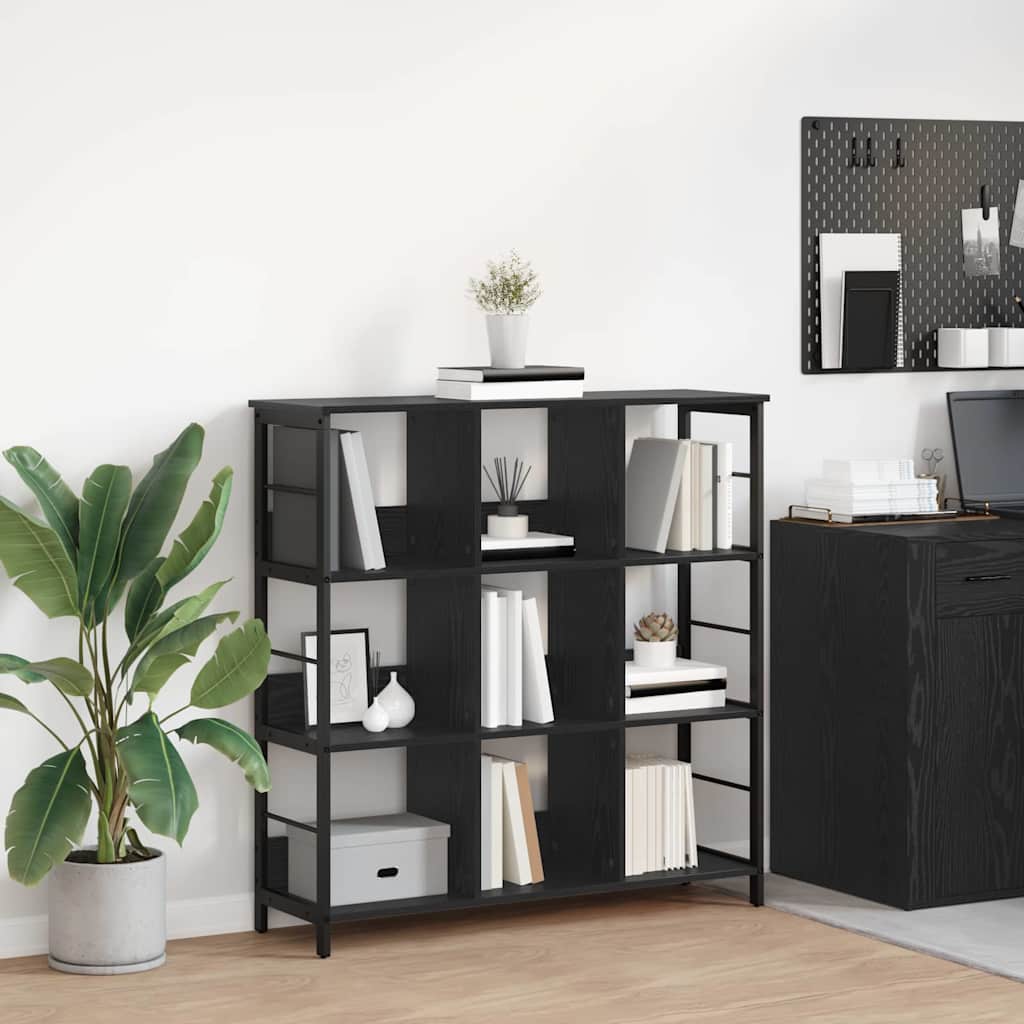Bücherregal 9 Ebenen 102 x 32 x 104,5 cm Holzwerkstoff