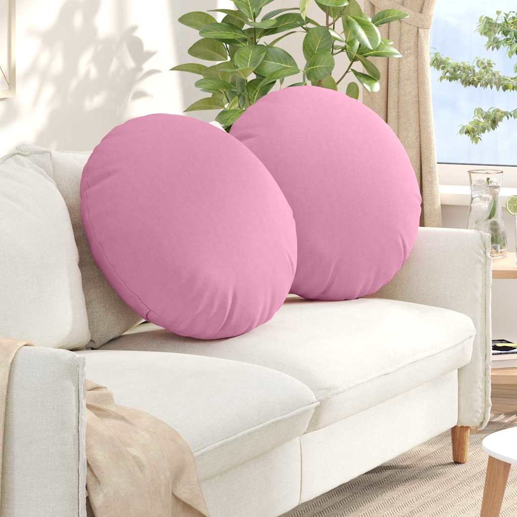 Sitzkissen 2 stk. Stoff Rosa Ø80 x 29 cm