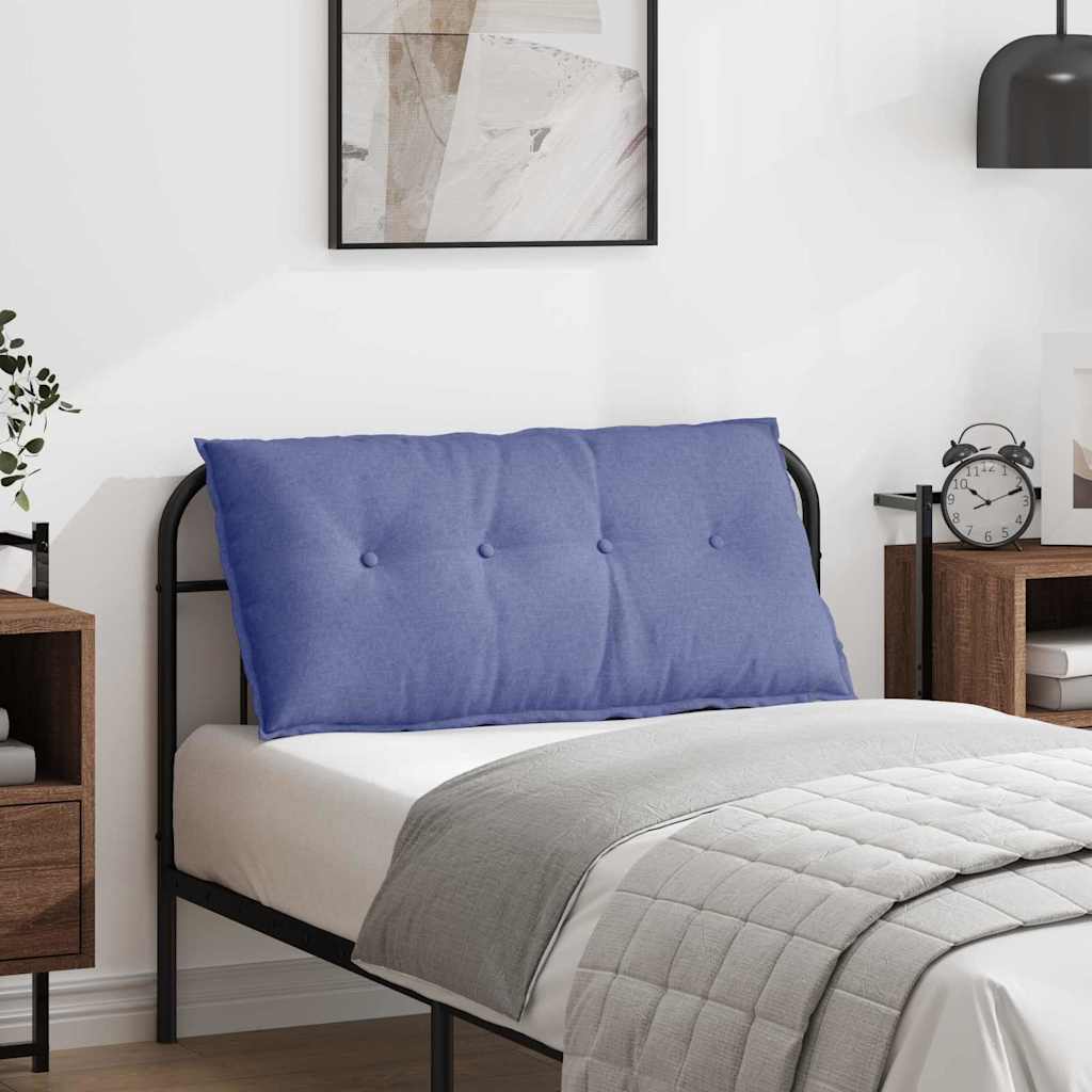 Rücken Kissen Jeans blau 100 x 19 x 50 cm Stoff
