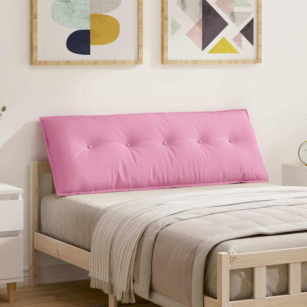 Rücken Kissen Rosa 140 x 19 x 50 cm Stoff