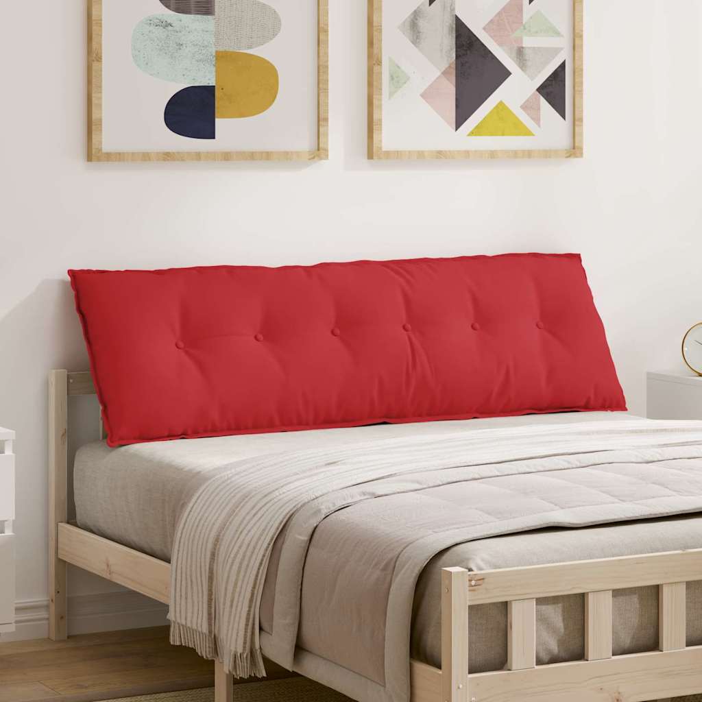Rücken Kissen Rot 160 x 19 x 50 cm Stoff