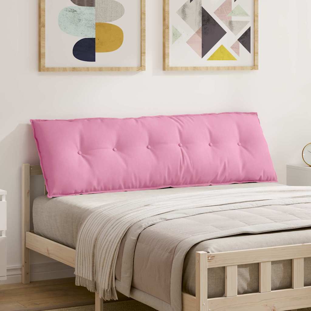 Rücken Kissen Rosa 160 x 19 x 50 cm Stoff