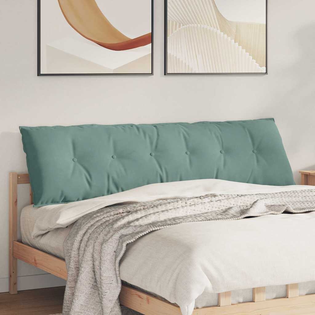 Rücken Kissen Meergrün 180 x 50 cm Cordstoff