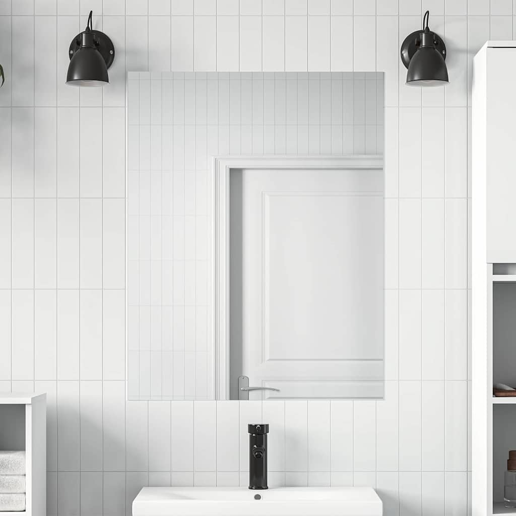 Selbstklebende Spiegel-Folie 45 x 150 cm 2 Stk. Silber PET