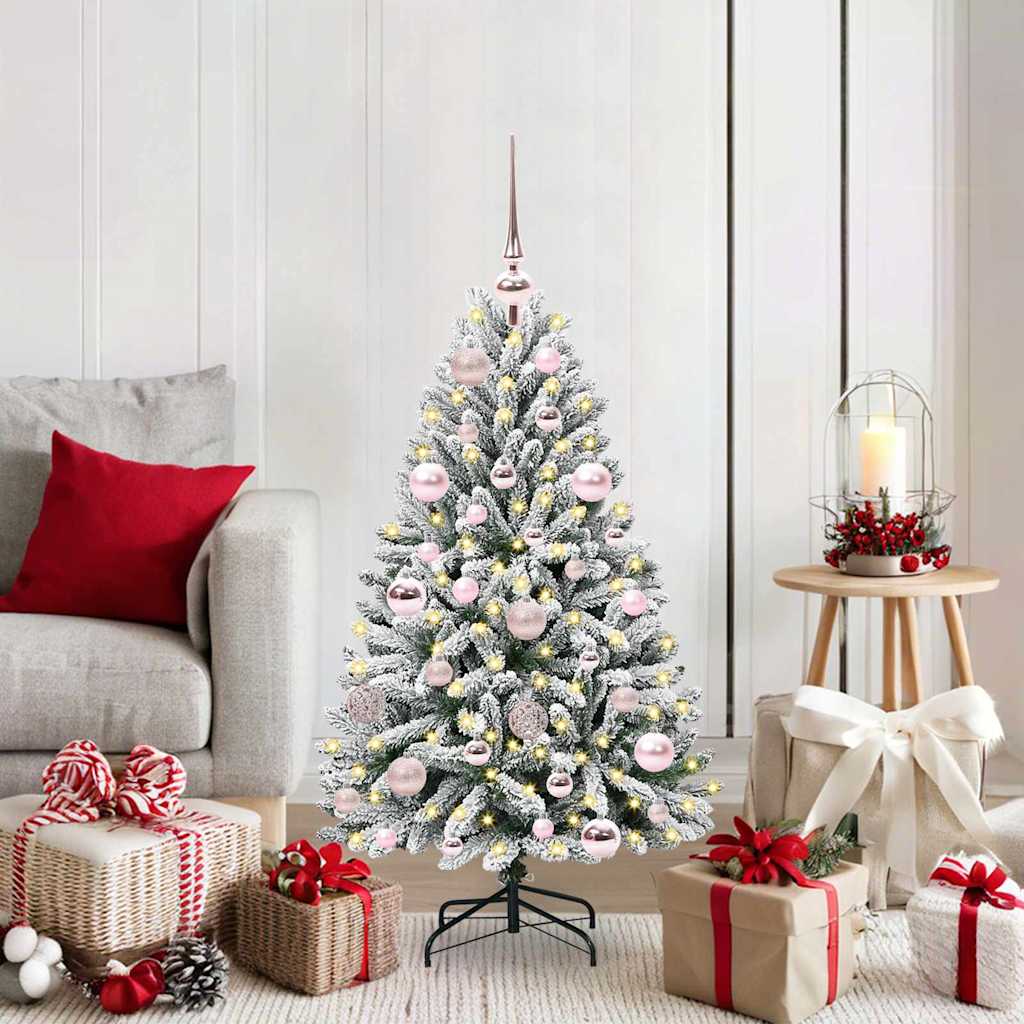 Künstlicher Weihnachtsbaum 120 cm 150 LEDs Warmes Weiß