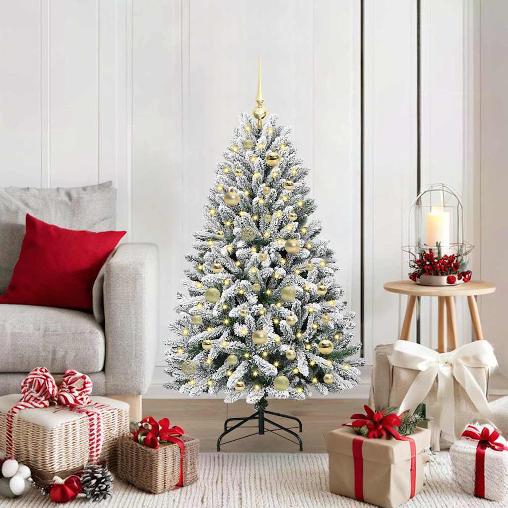 Künstlicher Weihnachtsbaum 120 cm 150 LEDs Warmes Weiß