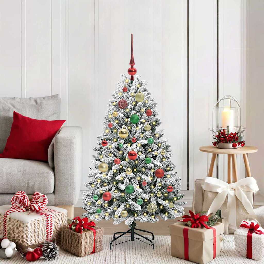 Künstlicher Weihnachtsbaum 120 cm 150 LEDs Warmes Weiß
