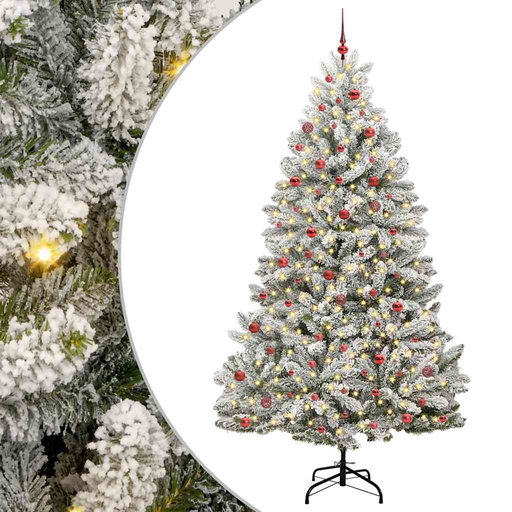 Künstlicher Weihnachtsbaum 270 cm 300 LEDs Warmes Weiß