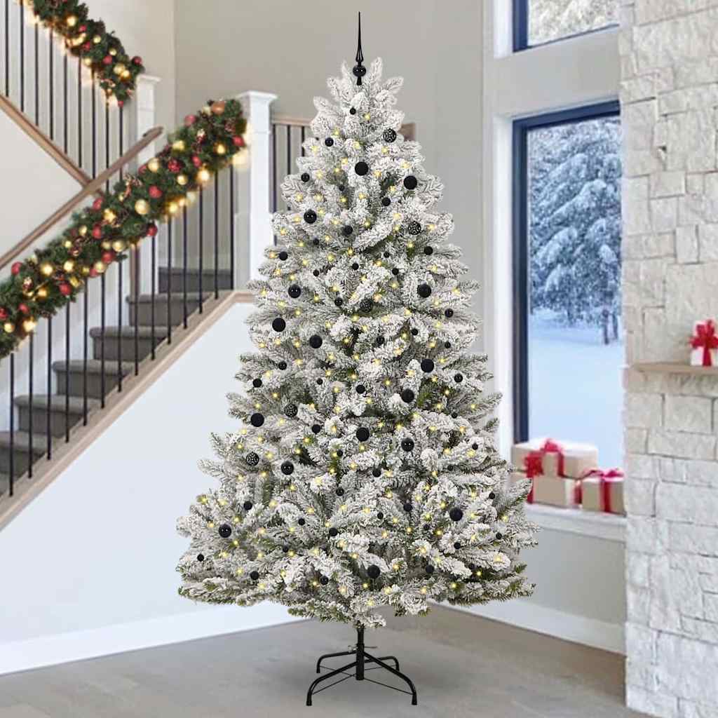 Künstlicher Weihnachtsbaum 300 cm 300 LEDs Warmes Weiß