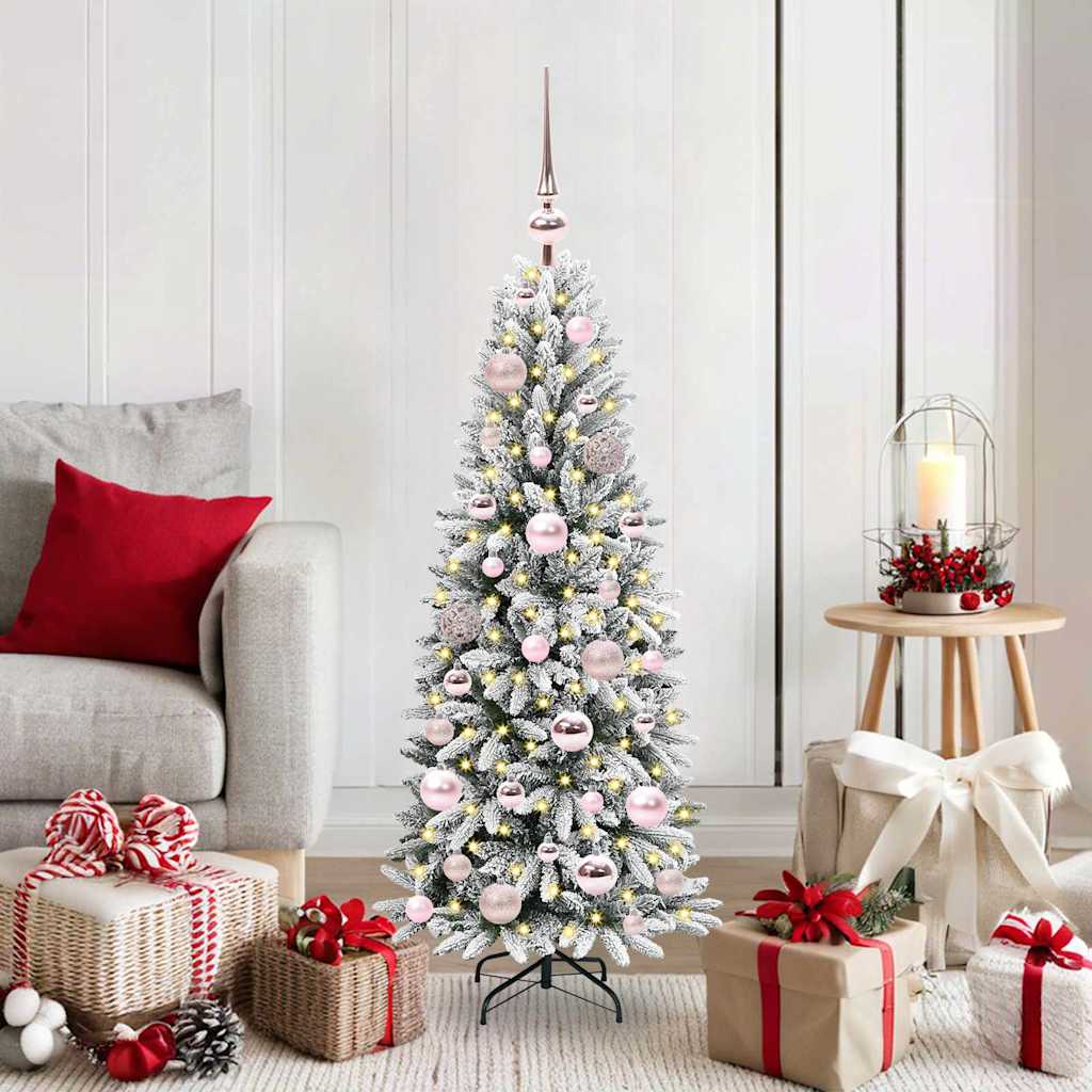 Künstlicher Weihnachtsbaum Weiß 120 cm