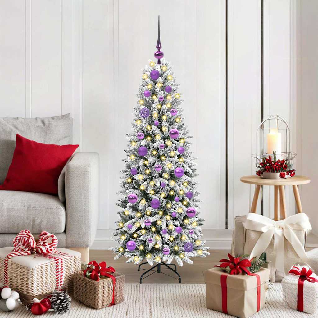 Künstlicher Weihnachtsbaum Weiß 120 cm