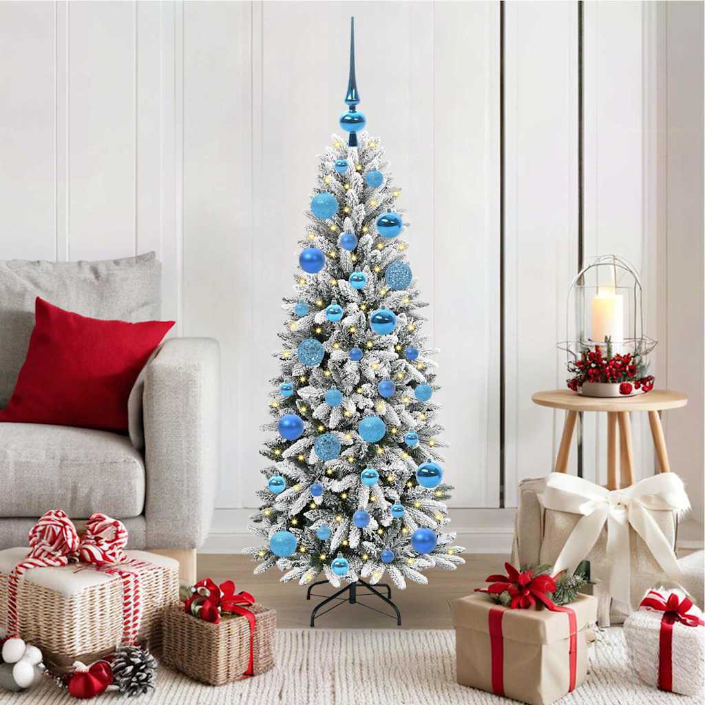 Künstlicher Weihnachtsbaum Weiß 120 cm