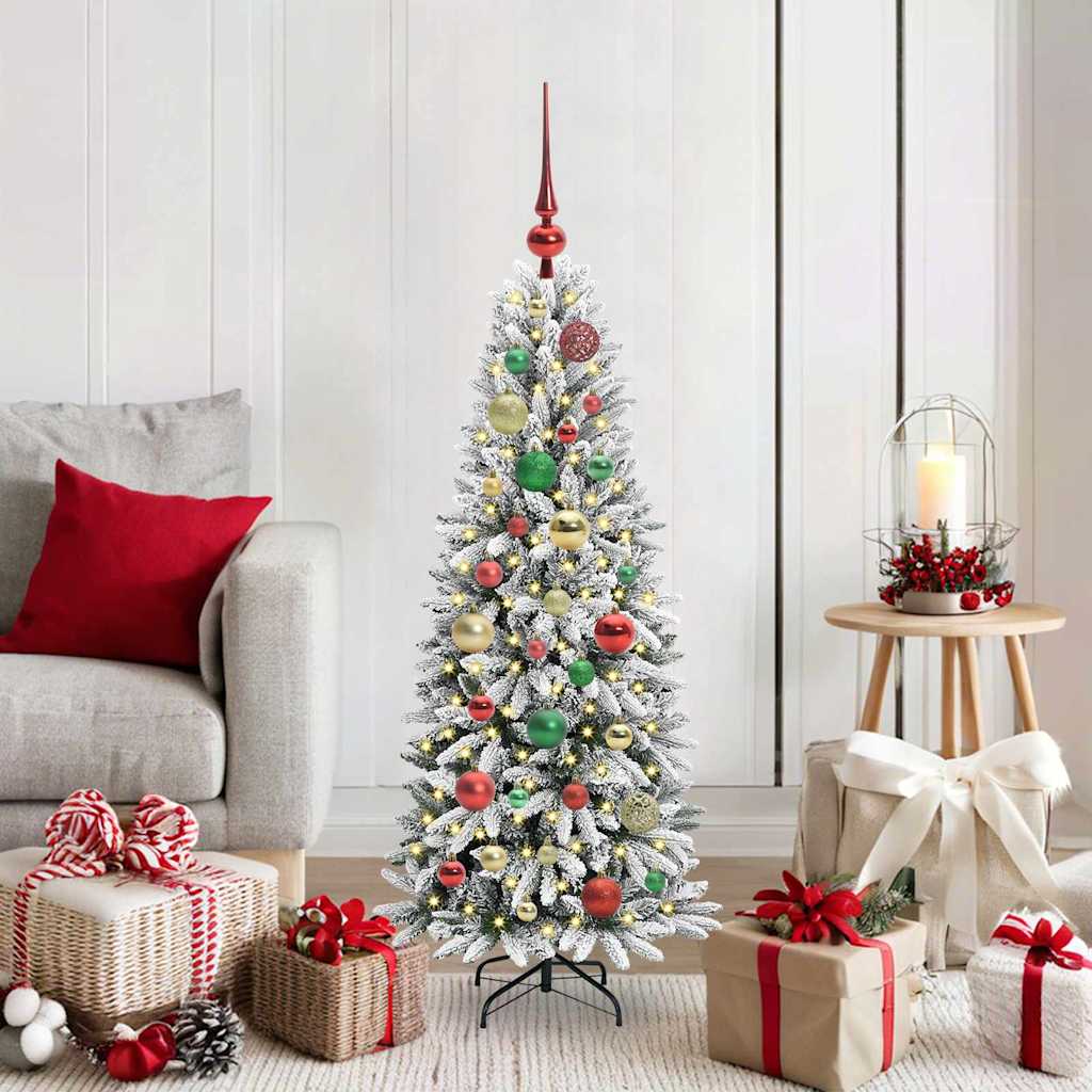 Künstlicher Weihnachtsbaum Weiß 120 cm