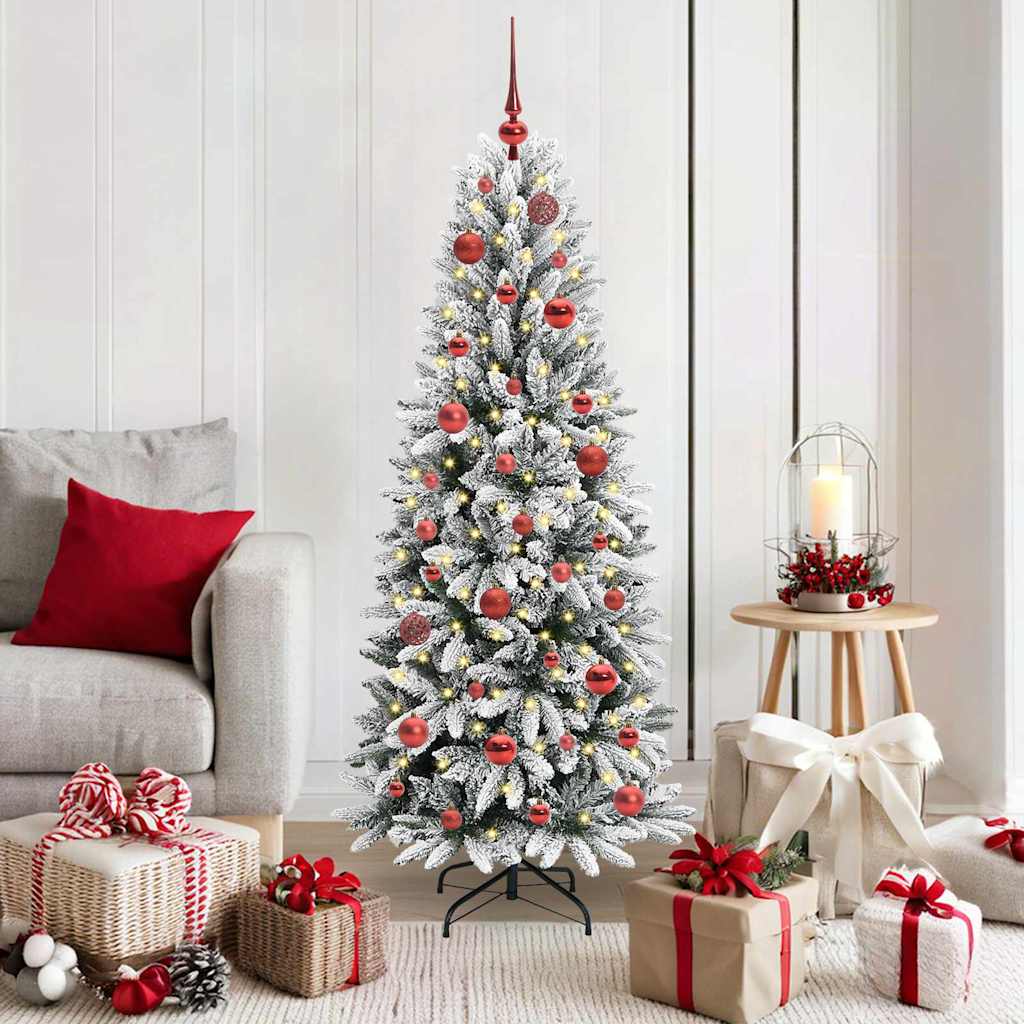Künstlicher Weihnachtsbaum Weiß 150 cm