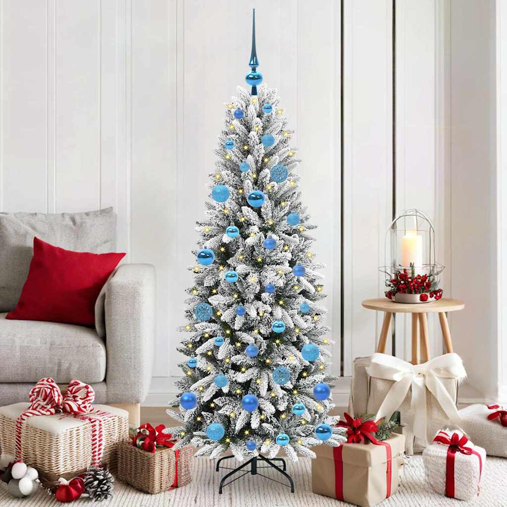 Künstlicher Weihnachtsbaum Weiß 150 cm