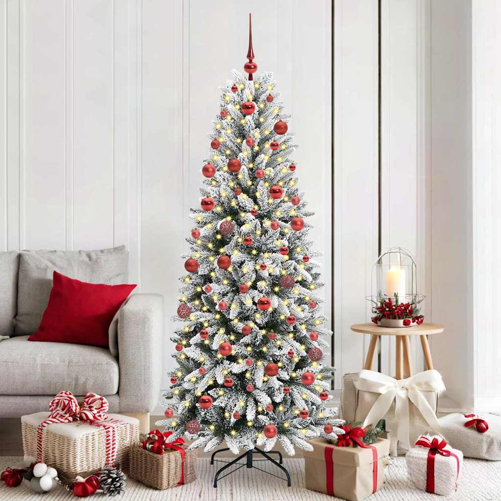 Künstlicher Weihnachtsbaum Weiß 180 cm