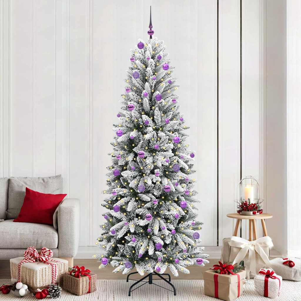 Künstlicher Weihnachtsbaum Weiß 240 cm
