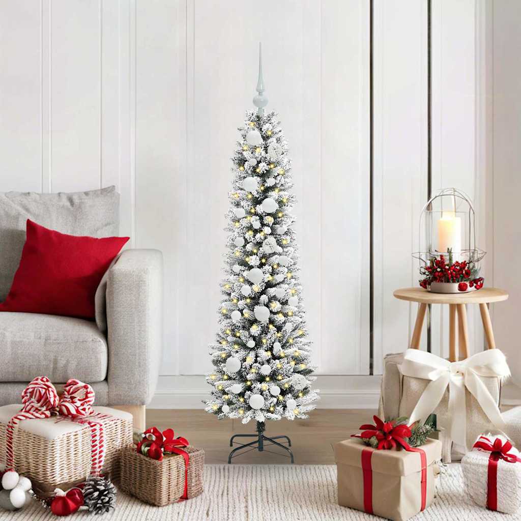 Künstlicher Weihnachtsbaum Weiß 120 cm