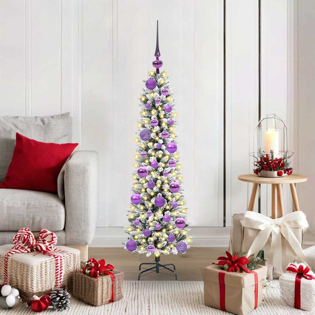 Künstlicher Weihnachtsbaum Weiß 120 cm